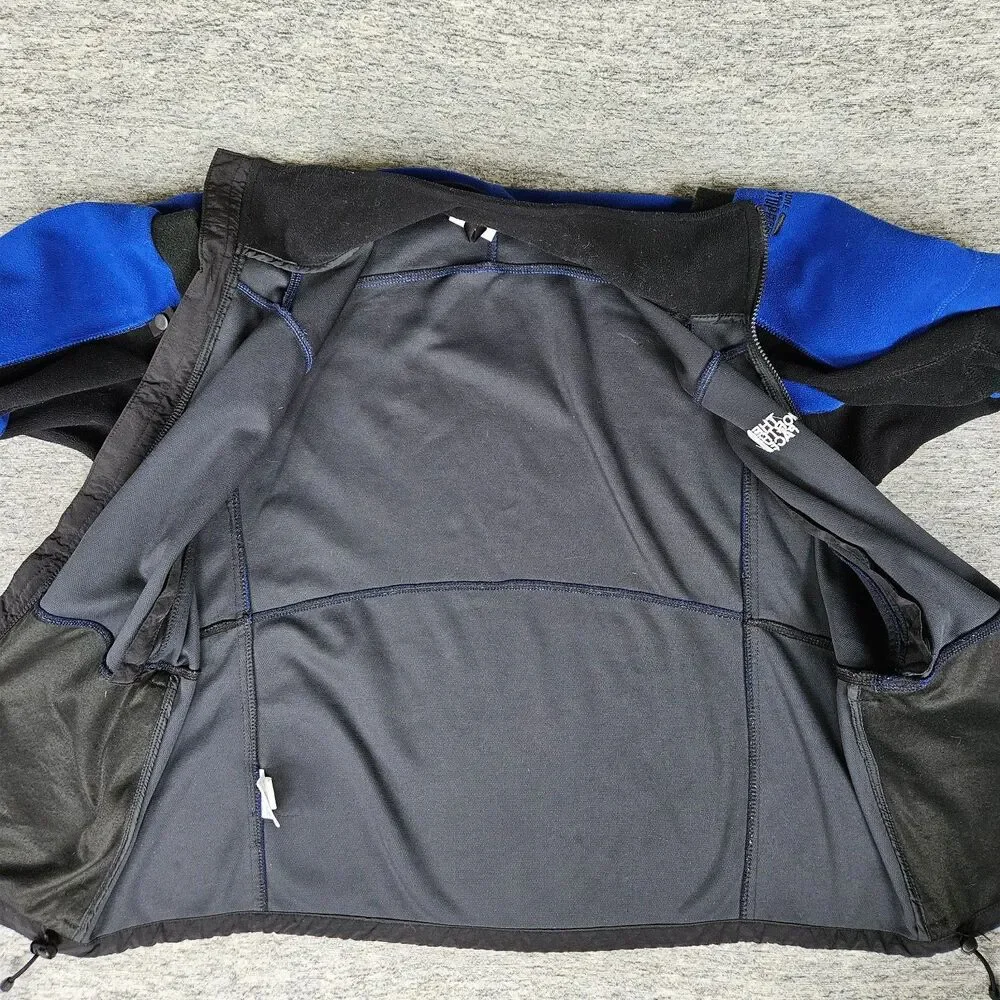 Vintage The North Face Gore Windstopper Fleece Jacket Men's L Zip Blue Gorpcore